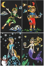 obraz-zdrapka-magiczna-zdrapka-zdrapywanie-4-szt