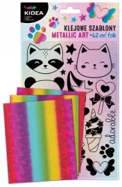 klejowe-szablony-metallic-art-sweet-kidea