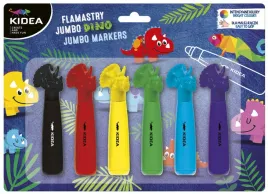 flamastry-jumbo-dinozaury-6-kolorow-kidea