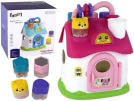 domek-sorter-interaktywny-rozowy-puzzle-edukacyjny