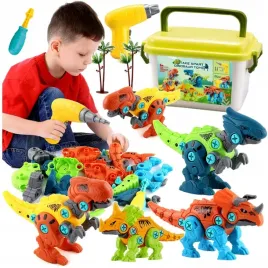 dinozaury-do-skrecania-rozkrecania-z-wkretarka-zestaw-4-figurki-kuferek