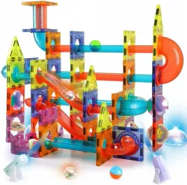 klocki-magnetyczne-swiecace-tor-kulkowy-klocki-konstrukcyjne-kulodrom-110el