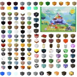klocki-magnetyczne-minecraft-klocki-szesciany-100-klockow-1-figurka-mocne
