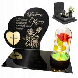 dekoracja-na-grob-grawerowany-znicz-podstawka-na-cmentarz-roza-dla-mamy