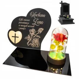 dekoracja-na-grob-grawerowany-znicz-podstawka-na-cmentarz-roza-dla-zony