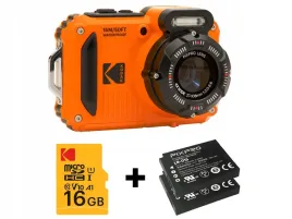 aparat-kodak-wpz2-pomaranczowy-2-baterie-karta-pamieci-16gb