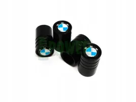 nakretki-na-wentyle-bmw-logo-czarne-metalowe-kapturki-z-logo-bmw-premium