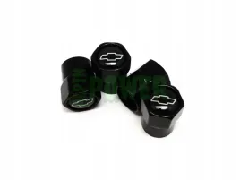 solidne-nakretki-na-wentyle-chevrolet-czarne-metalowe-z-logo-chevrolet