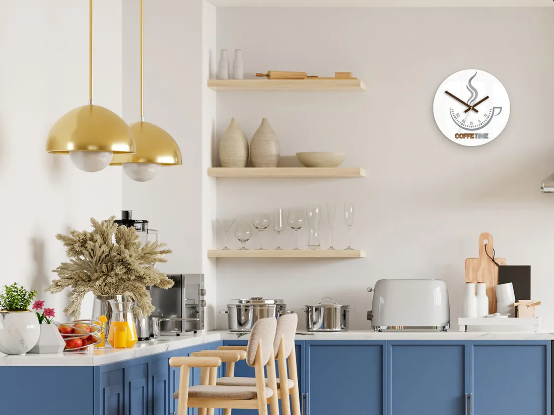 zegar-scienny-coffee-time-ii-white-stan-nowy