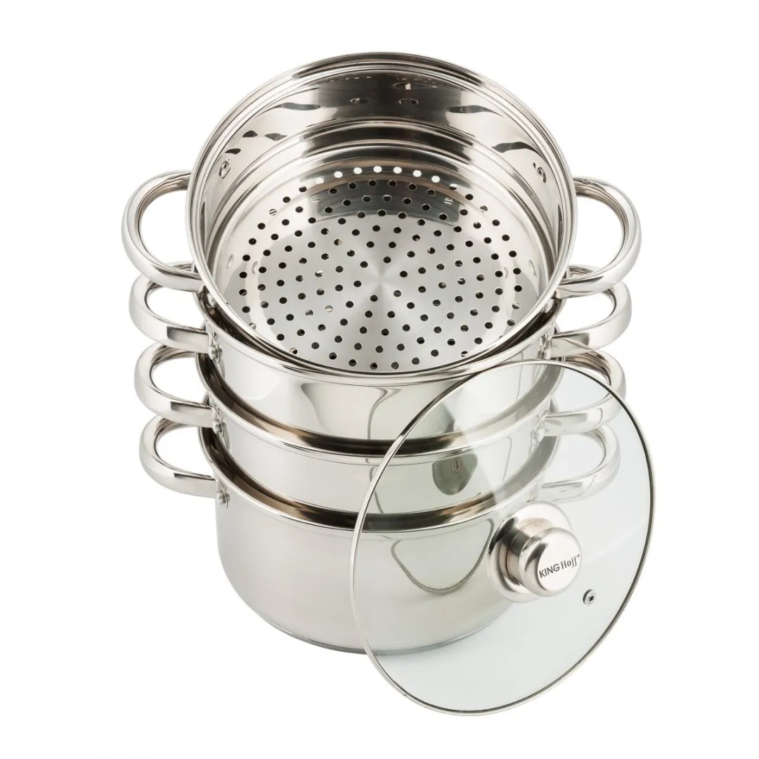 garnek-na-pare-kinghoff-5-elem-22cm-kh-3329-stan-nowy