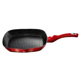 patelnia-granitowa-grillowa-28cm-berlinger-haus-red-metallic-line-bh-1271