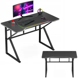 biurko-gamingowe-mlodziezowe-komputerowe-biurowe-carbon-flex-czarne-120-cm