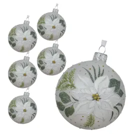szklane-bombki-choinkowe-zimny-bialy-dekorowane-poinsecja-6-szt-8-cm
