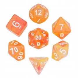 zestaw-7-kosci-pomaranczowe-bialy-nadruk-d4-20-k20-rpg-dandd-mtg-board-games