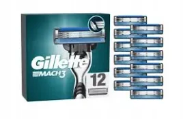 gillette-mach3-wklady-do-golenia-12-sztuk-maszynka-z-1-wkladem-gratis
