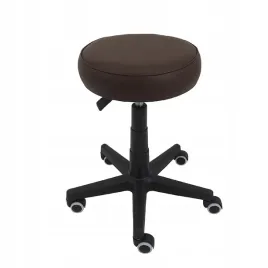 taboret-obrotowy-zeta-ekoskora-ciemnobrazowa-or-podstawa-czarna-or-kolka