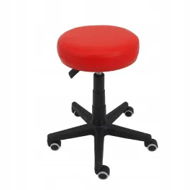 taboret-obrotowy-zeta-ekoskora-czerwona-or-podstawa-czarna-or-kolka