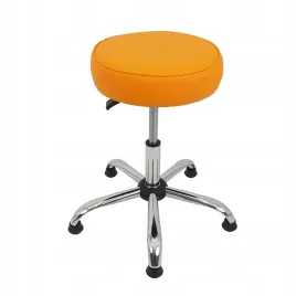taboret-obrotowy-zeta-ekoskora-pomaranczowa-or-podstawa-chrom-or-stopki