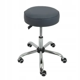 taboret-obrotowy-zeta-ekoskora-ciemnoszara-or-podstawa-chrom-or-kolka