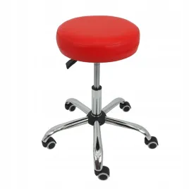 taboret-obrotowy-zeta-ekoskora-czerwona-or-podstawa-chrom-or-kolka