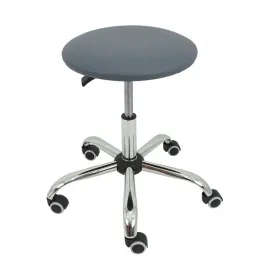 taboret-obrotowy-ekoskora-d23-ciemnoszara-or-podstawa-chrom-or-kolka