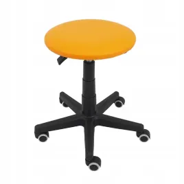 taboret-obrotowy-ekoskora-d20-pomaranczowa-or-podstawa-czarna-or-kolka