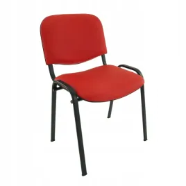 krzeslo-iso-ekoskora-skaj-eko-skora-zmywalne-czerwony