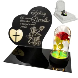 dekoracja-na-grob-grawerowany-znicz-podstawka-na-cmentarz-roza-dla-dziadka