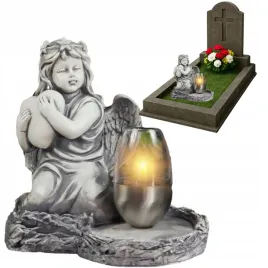 aniol-z-kapliczka-i-swieca-znicz-gipsowa-lampion-led-figurka-nagrobna