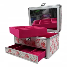 kuferek-podrozny-lustro-led-organizer-bizuteria-kosmetyki-rozne-wzory