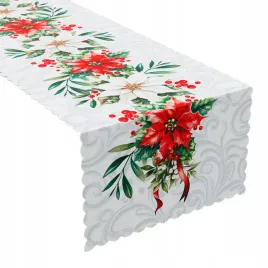 bieznik-na-stol-swiateczny-38x140-gwiazda-betlejemska-jarzebina-bialy-obrus
