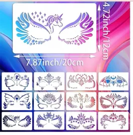 szablony-do-malowania-twarzy-wokol-oczu-buzi-12szt-zestaw-szablonow-tatuazy