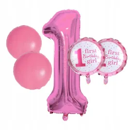 balony-na-1-urodziny-roczek-dziewczynka-zestaw-5-szt-gwiazdki-balon