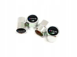 nakretki-na-wentyle-kapturki-z-logo-honda-civic-chrom-chromowane-do-honda