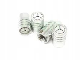 eleganckie-srebrne-nakretki-na-wentyle-samochodowe-do-mercedes-benz-z-logo