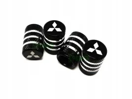 metalowe-nakretki-na-wentyle-do-mitsubishi-czarne-trwale-z-logo-mitsubishi