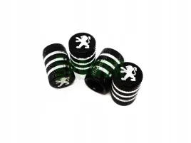 metalowe-nakretki-na-wentyle-peugeot-czarne-trwale-luksusowe-z-logo-peugeot