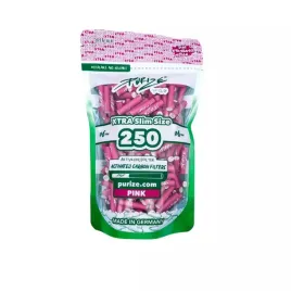 filtry-weglowe-purize-pink-xtra-slim-250szt