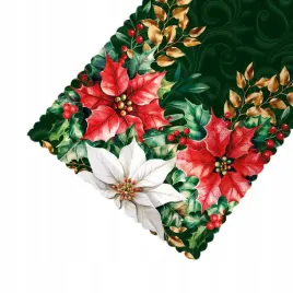 bieznik-swiateczny-obrus-38x160-cm-zielony-gwiazda-betlejemska-wodoodporny
