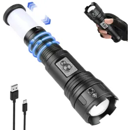 mocna-latarka-wielofunkcyjna-led-akumulatorowa-usb-c-kempingowa