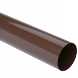 rura-spustowa-cieta-3mb-galeco-pvc-100-braz-czekoladowy