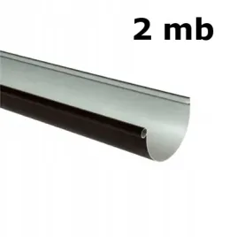 galeco-pvc-rynna-110-pozioma-2mb-cieta-braz-ciemny-ral8019