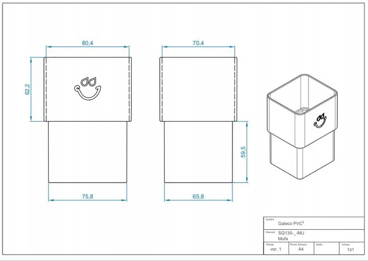 mufa-70x80-galeco-pvc2-grafit-rodzaj-redukcja