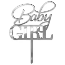 topper-akrylowy-baby-shower-baby-girl-srebrny-19x13-cm