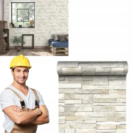 tapeta-scienna-samy-bezowa-imitacja-kamienia-winylowa-na-flizelinie-inspire