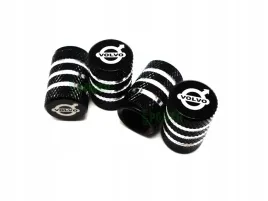 metalowe-nakretki-na-wentyle-volvo-czarne-trwale-luksusowe-z-logo-volvo