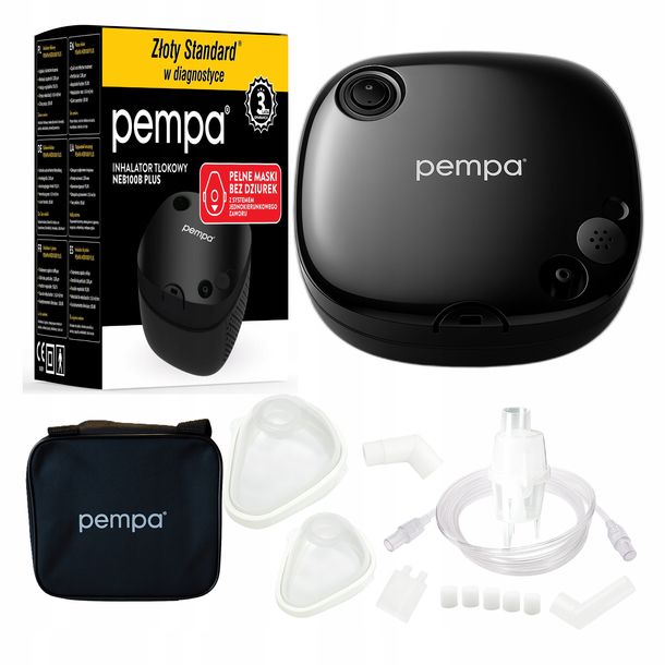 INHALATOR NEBULIZATOR DLA DZIECI I DOROSŁYCH TŁOKOWY NEB 100B