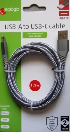 kabel-sologic-usb-usb-typ-c-15m-srebrny-do-auta-ladowarki-dane-wytrzymaly