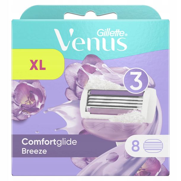 GILLETTE VENUS COMFORTGLIDE BREEZE 8SZT WKŁADY-Zdjęcie-0