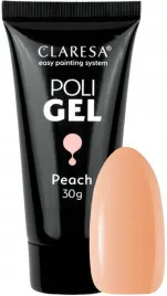 poli-gel-zel-budujacy-peach-30g-claresa-idealny-kolor-latwy-w-opracowaniu